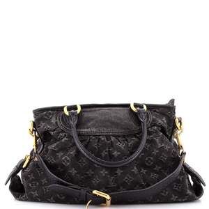 Louis Vuitton Neo Cabby Handbag Denim #244460L17B